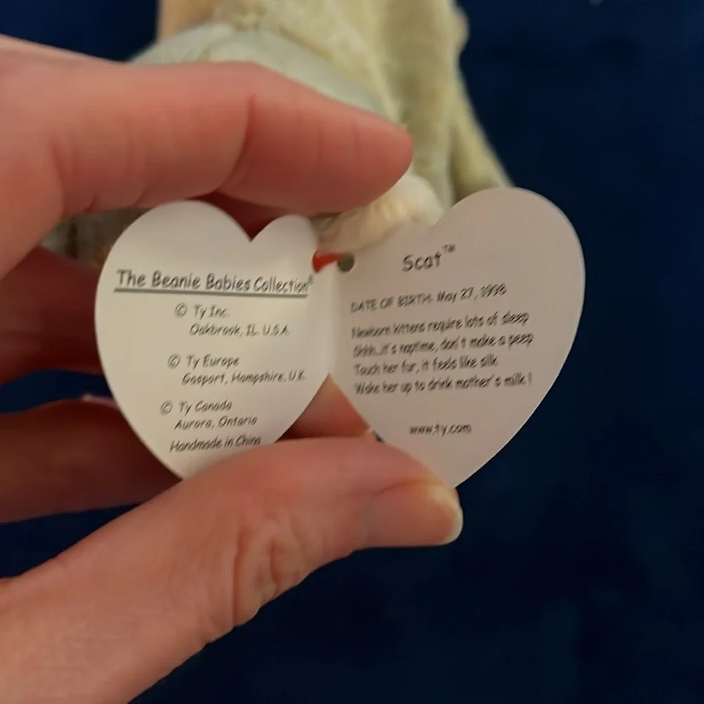 Ty Beanie Baby Scat